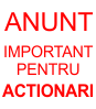 ANUNTURI 2023 - IMPORTANT PENTRU ACTIONARII ELPROF SA